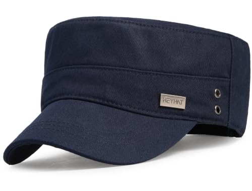 Image of Unisex Basic Cadet Army Caps Everyday Military Style Hat
