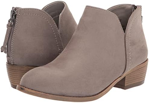 Journee Collection Women's Ankle Boots and Booties, Grey, 8.5 | Image 6