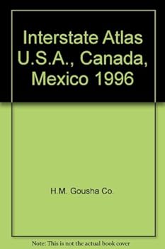 Paperback Interstate road atlas, United States, Canada, Mexico Book
