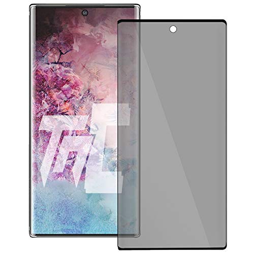 Verre trempé teinté 3D filtre privacy incurvé Samsung Note 10 noir