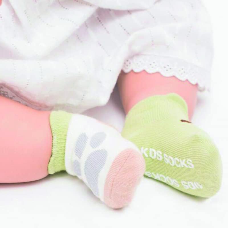 Kisgyst 6 Pairs Baby Non Slip Grip Cotton Animal Ankle Socks with Non Skid Soles for Newborn Toddler Boy Girl - Image 5