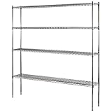 Sandusky Lee WS721274-C Industrial Welded Wire Shelving, 72
