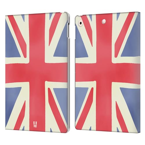 Étui portefeuille en cuir Union Jack pour Apple iPad 10.2