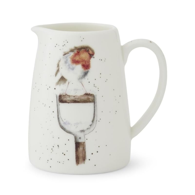 Wrendale Designs A Little Red Robbin Posy Jug