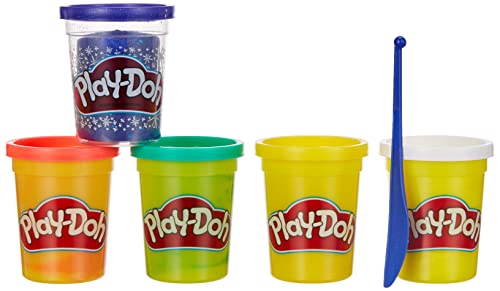 Pâte à modeler Play-Doh Célébration Saphir avec 5 pots colorés dès 3 ans