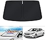 KUST Custom Fit Windshield Sun Shade for Kia Forte 2014 2015 2016 2017 2018 Accessories Window Shade Sun Visor Protector Foldable Blocks UV Rays Keep Your Car Cooler