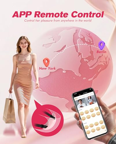 Vibrating Panties Couples Sex Toys - APP Remote Control Wearable Vibrator Rose Toys with 8 Vibrations Hand Free Vibrators Clitoral Nipple Stimulator Adult Women Sex Toys for Female Couples Butterflies - Image 5