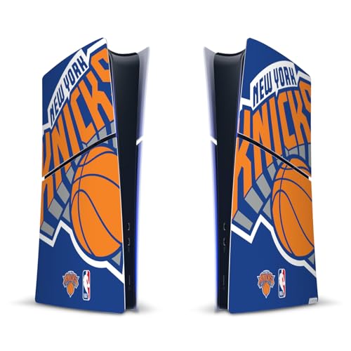 Autocollant New York Knicks PS5 Slim Digital vinyle logo surdimensionné