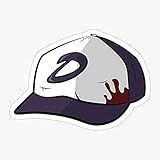 Clementine Cap Hat Baseball Walking Dead TWD Game PCS Cute Vsco Vinyl Aesthetic Waterproof Stickers...