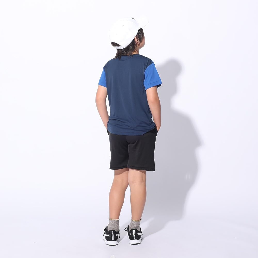 PUMA ネイビー シャツとショーツセット Amazon | [プーマ] スーツ 上下セット スポーツ ポリ Tシャツ