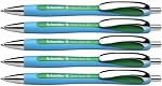 Schneider – Schneider Slider Rave XB Kugelschreiber, 5 Stück, Blau-Grün