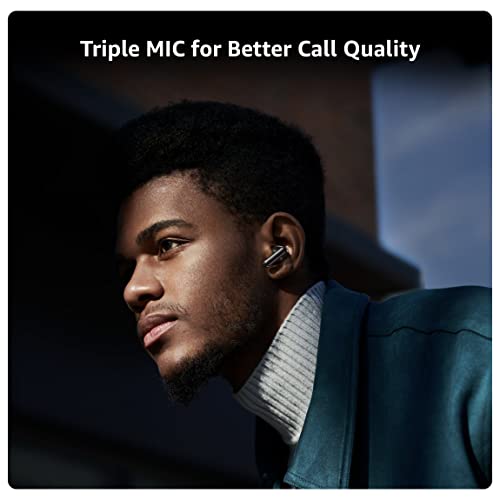 Image of Oppo Enco X2 with Active Noise Cancellation, Triple Mic for Better Calls, Coaxial Dual-Driver for Deep bass Bluetooth Headset (Black)