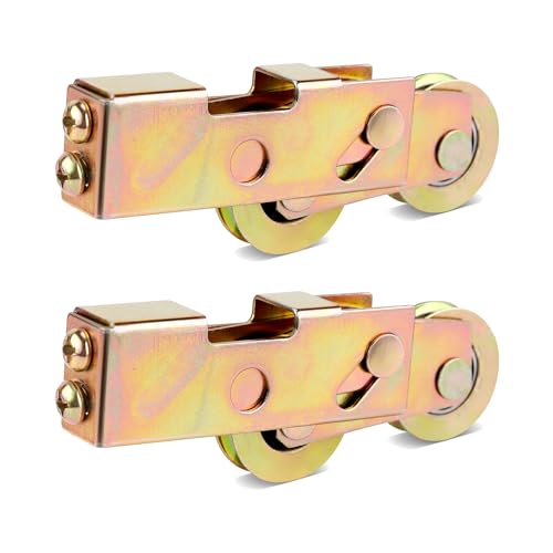 2pcs 1-1/4 Inch Sliding Patio Door Rollers