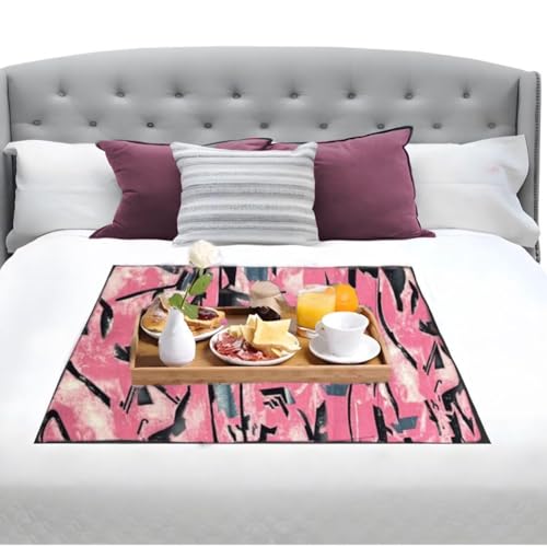 Image of Maximus Printed Bed Server Food Mat | Bedsheet Protector for Home | Food Mat for Bed | Waterproof and Washable Food Server Mat | Multipurpose Use 36 inchx36 inch