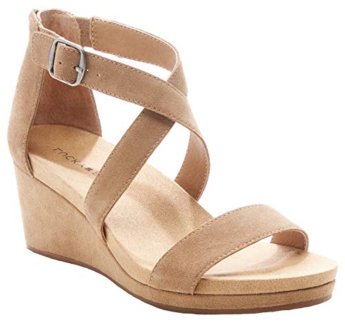 Image of Lucky Brand Women's Kenadee Wedge Sandal