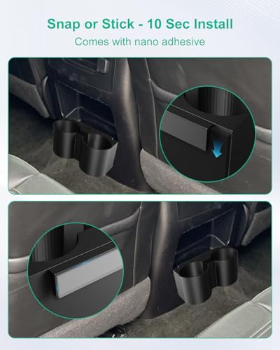 Portavasos doble trasero compatible Chevrolet/GMC miniatura 5