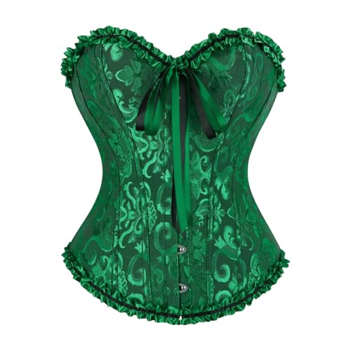 Image of frawirshau Women's Overbust Costume Corset Renaissance Victorian