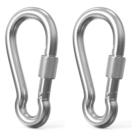 XYSMZM 4 Inch Locking Carabiners Cover