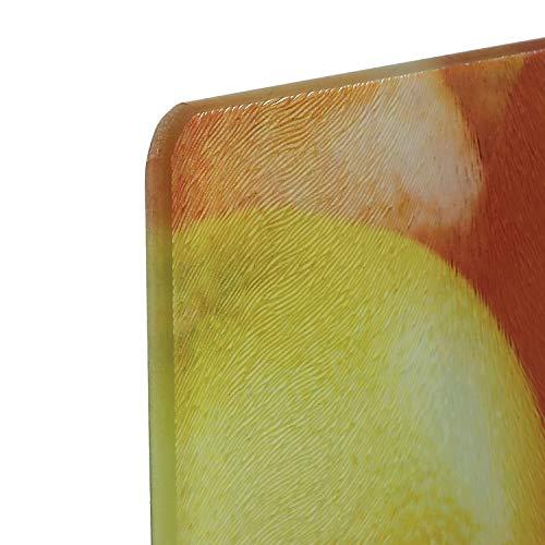 Image of Glass Tray Chopping Board 1 Piece with Knife