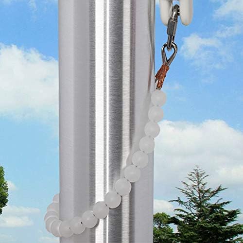 Miniatura 3 de Anillos de retención con cuentas para asta de bandera resistentes para mantener la bandera cerca del poste, para asta de bandera de 3 o 4 pulgadas
