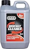 Gunk Driveway Cleaner 1L or 2L Powerful Degreaser for Oil, Grease, Fuel, Dirt & Moss Fast-Acting Patio, Garage Floor Block Paving Stain Remover for Concrete, Stone Grey 2L