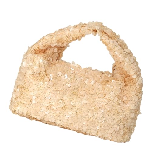 Sac à main en polystyrène pailleté imperméable pour soirée et quotidien