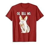 Bad Bunny Funny Animals Oh Hell No T Shirt