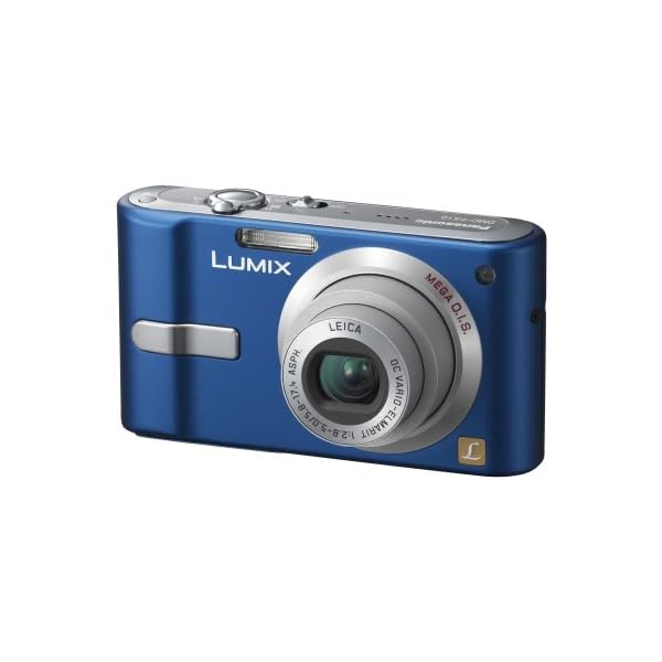Panasonic DMC-FX10 EG-A Digitalkamera (6 Megapixel, 3-fach opt. Zoom, 6,4 cm (2,5 Zoll) Display, Bildstabilisator…