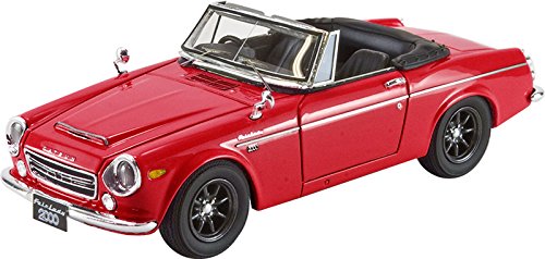 MARK43 1/43 Datsun Fairlady 2000 (SR311) Sports wheel Red