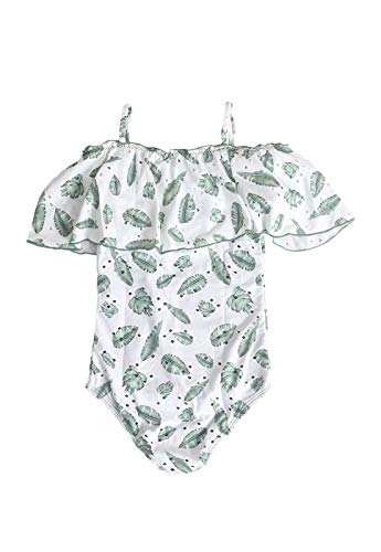 Biquíni Kids Ciganinha Ivy - Estampa Branco Ivy - P