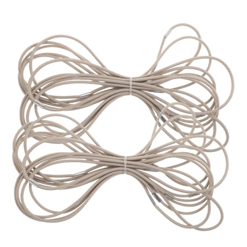 DOITOOL 20 Pezzi Anelli in Gomma Per Microfono e Fasce Elastiche Antiurto, Accessori Per Supporto Microfono a Condensatore, Compatibili Morsetti Per Registrazione e Streaming Professionale