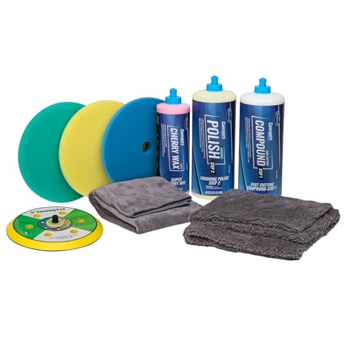 Eastwood Concours Car Truck Paint 6″ Buffing and Polishing Kit