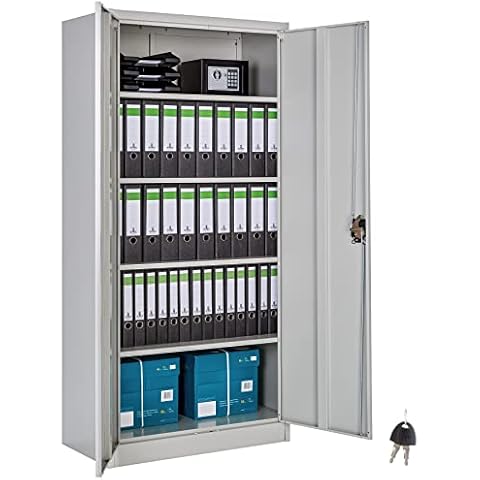 TecTake 800412 Aktenschrank mit Fächern Cover
