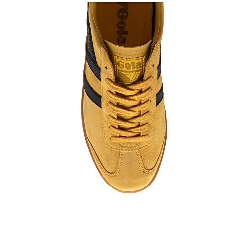 Image of Gola Men's Hurricane Suede Sun /Black /Gum 8 M
