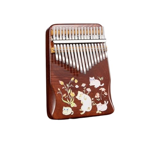 kalimba ���S�� Beginner's 17-tone bottom opening, novice easy to learn kalimba instrument playing thumb piano portable kalimbala