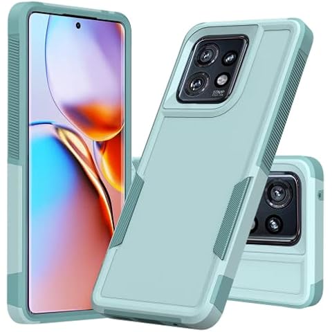 Cbus Wireless Edge Plus 2023 Case, Grip Case Cover for Motorola Edge Plus 2023 (Mint Green) - Drop Tested Protection XT2301 Cover