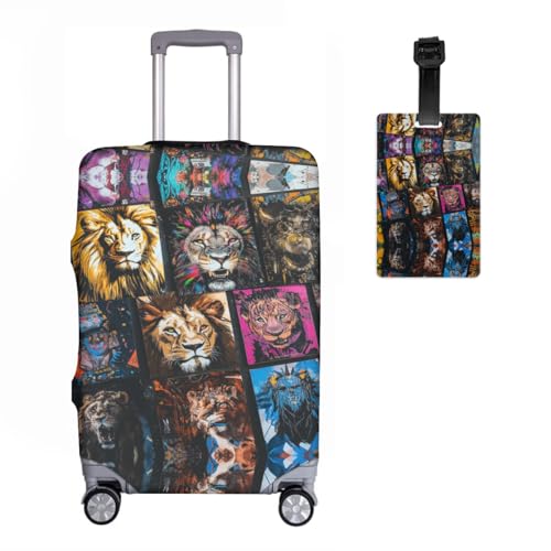 Housse de valise élastique Löwess lavable pour voyager sereinement en week-end