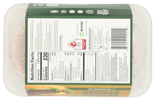 Beyond Meat 0810057290114 Plant Based Burger Patties 4 Pack thumb #1