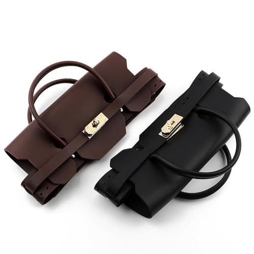 Kit de tissage artisanal pour sac à main avec fermoir brun