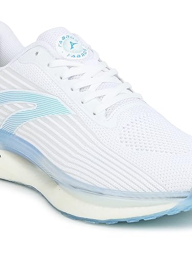 Image of ABROS Mens Edge ASSG1305 Sports Shoes Cream /Turquoise 6UK