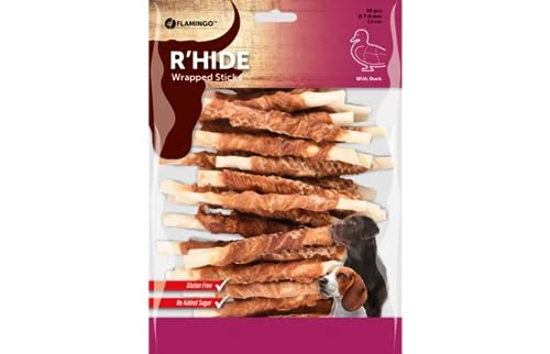 Produktbild von Flamingo RHide Ente Wrapped Stick - 30 x 350 g