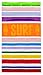 Produktbild Lashuma Strandtuch Surfen 100x180 cm, Buntes Velours Handtuch, Badehandtuch gestreift