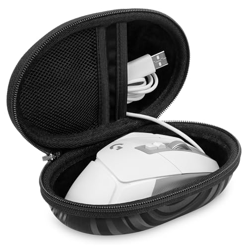 TOCCOOL ハードシェル トラベルキャリーマウスケース ゲーミングオフィスマウス用 ロジクール Logitech G502 HERO/ G502 X/ G309/ G PRO X、レイザー Razer Basilisk V3/ Orochi V2/ DeathAdder V3 Pro 対応