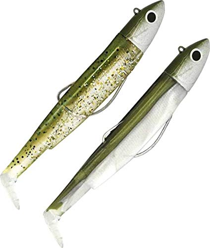 Black Minnow Fiiish N°1-7 cm - Double Combo Off Shore - 6G - Kaki - Kaki Glitter - Bm759