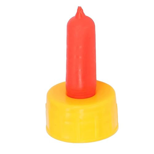 Miniatura 8 de 10 pezones Pritchard, pezones de goma suave a prueba de fugas de leche de animales pequeños con válvulas de aleteo, botella de rosca, pezones de