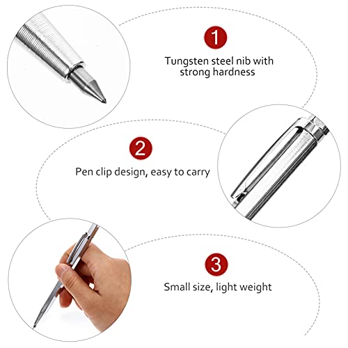 DOITOOL 5Pcs Ponta de Carboneto de Tungstênio Riscador Caneta Gravura Para Cerâmica De Vidro De Cerâ