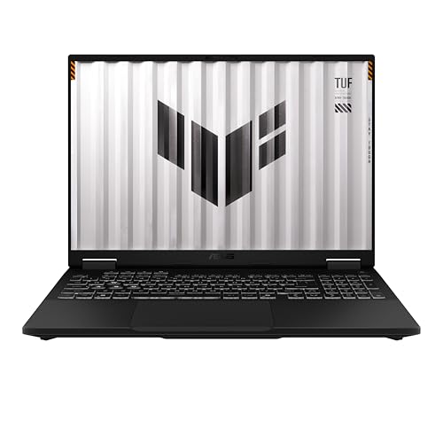 ASUS TUF Gaming A16 FA608UMI-TU205 - Ordenador Portátil Gaming de 16' WUXGA 144Hz (AMD Ryzen 7 260, 16GB RAM, 512GB SSD, RTX 5060 8GB, Sin Sistema Operativo) Gris Jager - Teclado QWERTY español