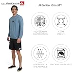 Quiksilver Men's Swimwear Regular Fit UPF 50 Sun Tee Hooded Rash Guard Shirt - Image 3
