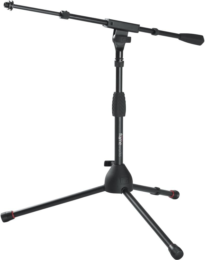 Audio-Technica AE2500 Dual Element Cardioid Kick Drum Microphone with Gator GFW-MIC-2621 Tripod Style Bass Mic Stand and XLR Cable
