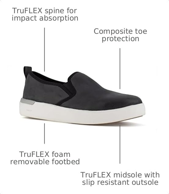 Image of Rockport Women's Rk643 Parissa Work Composite Toe Women Work Slip-on Shoe